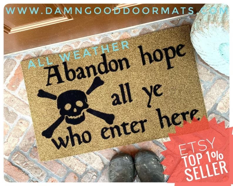 Abandon all hope doormat