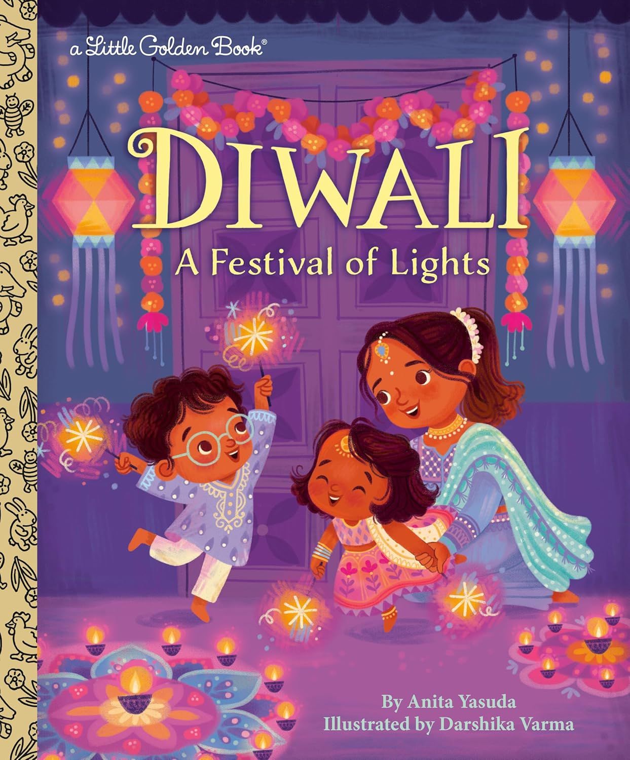 Cover of Diwali: A Festival of Lights by Anita Yasuda & Darshika Varma