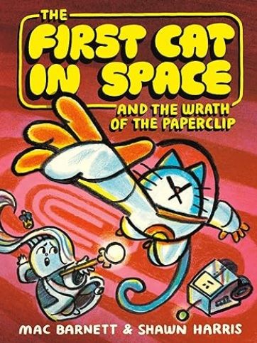 First Cat in Space and Wrath of Paperclip cover