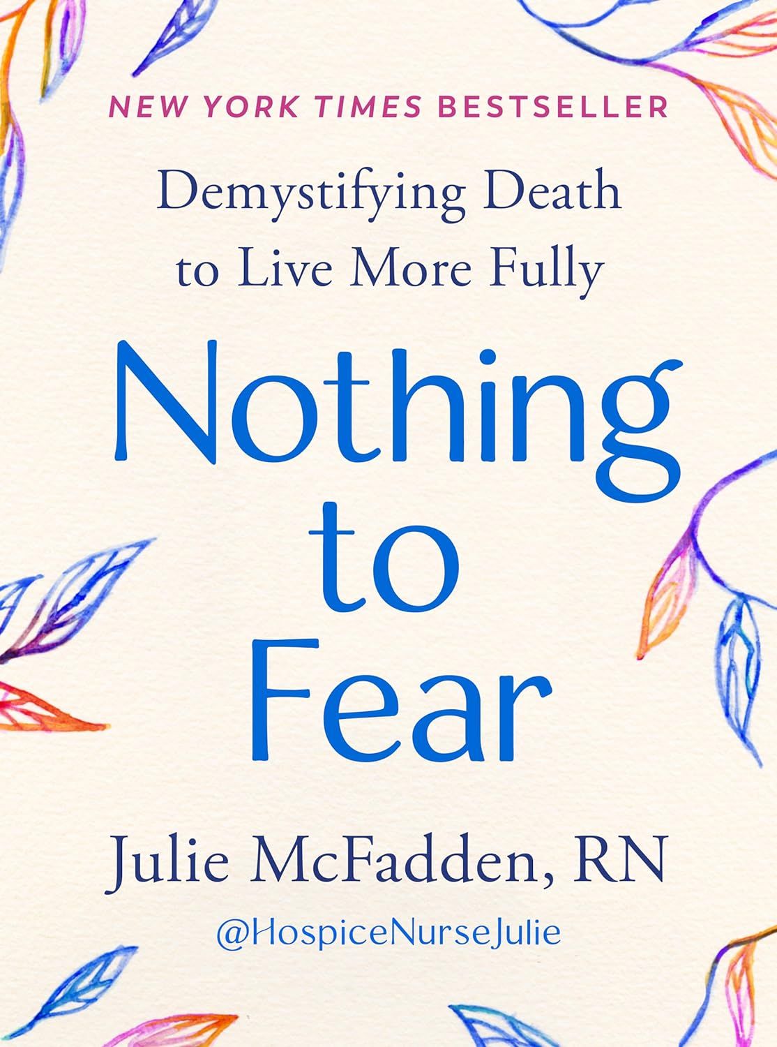 a graphic of the cover of Nothing to Fear