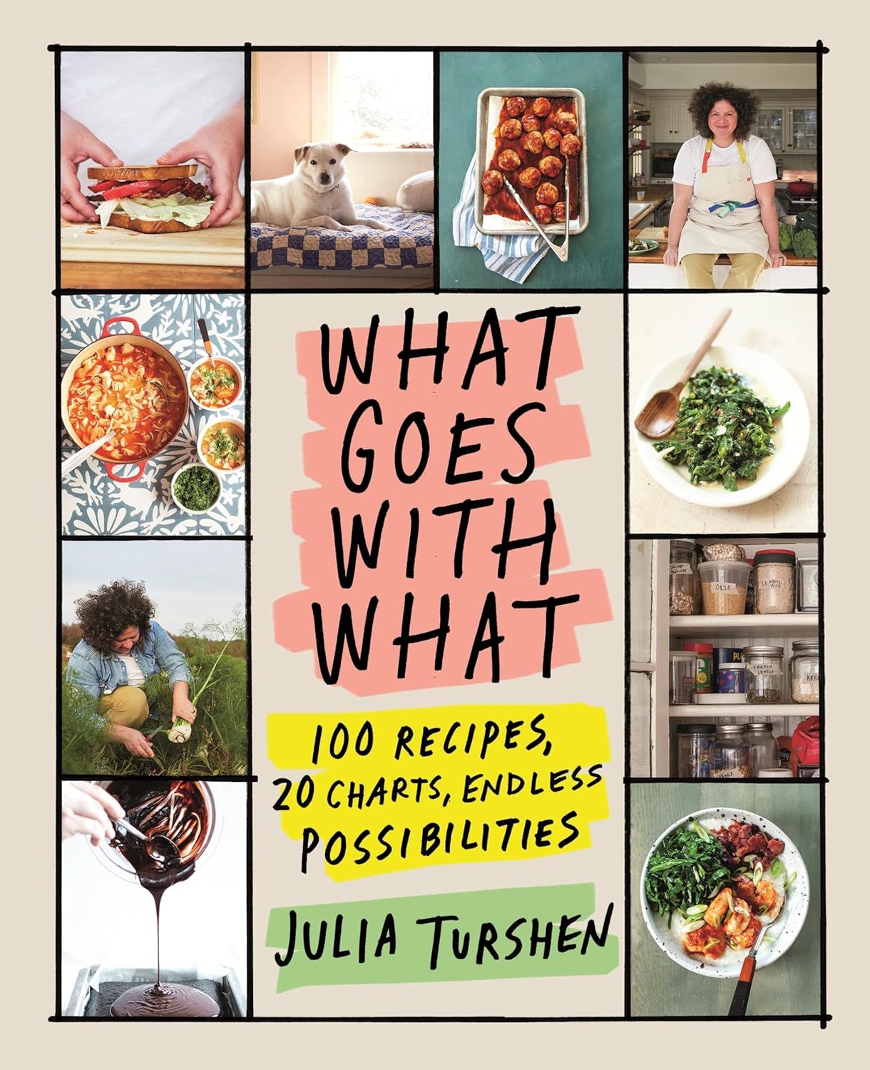 a graphic of the cover of What Goes with What