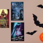 ya books set on halloween cover collage