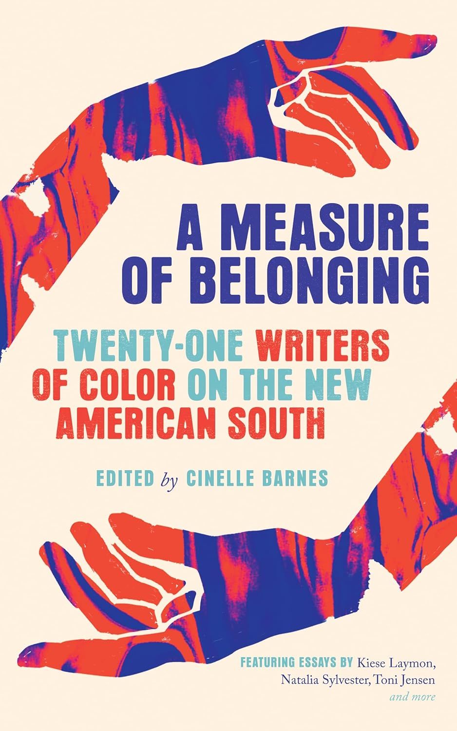 a graphic of the cover of a Measure of Belonging