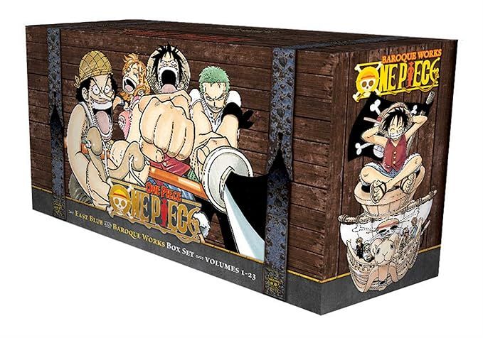 One Piece Box Set: East Blue and Baroque Works, Volumes 1-23