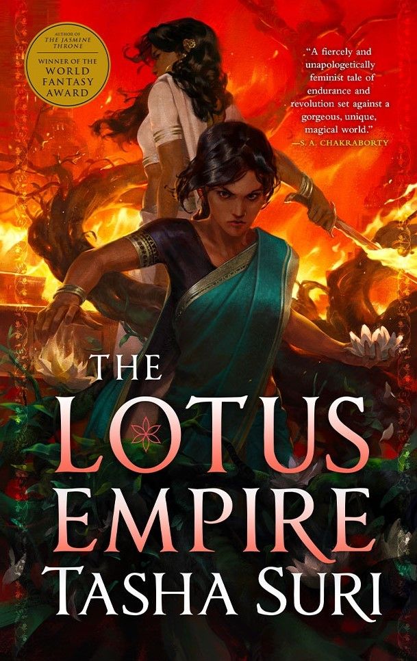 The Lotus Empire by Tasha Suri Book Cover