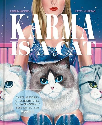 karma is a cat book cover