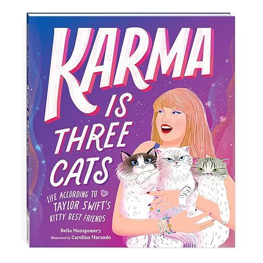 karma is three cats book cover