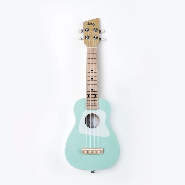 mint green ukelele