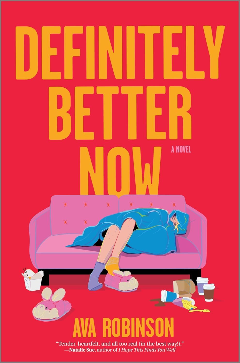 cover of Definitely Better Now by Ava Robinson