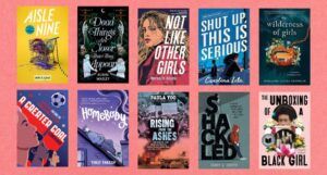 collage of book covers of finalists for ALA awards