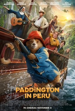 paddington in peru movie poster