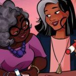 partial cover of Bingo Love Vol. 1 by Tee Franklin, Jenn St. Onge, Joy San, Cardinal Rae