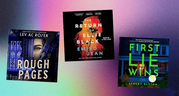 3 covers of audiobooks