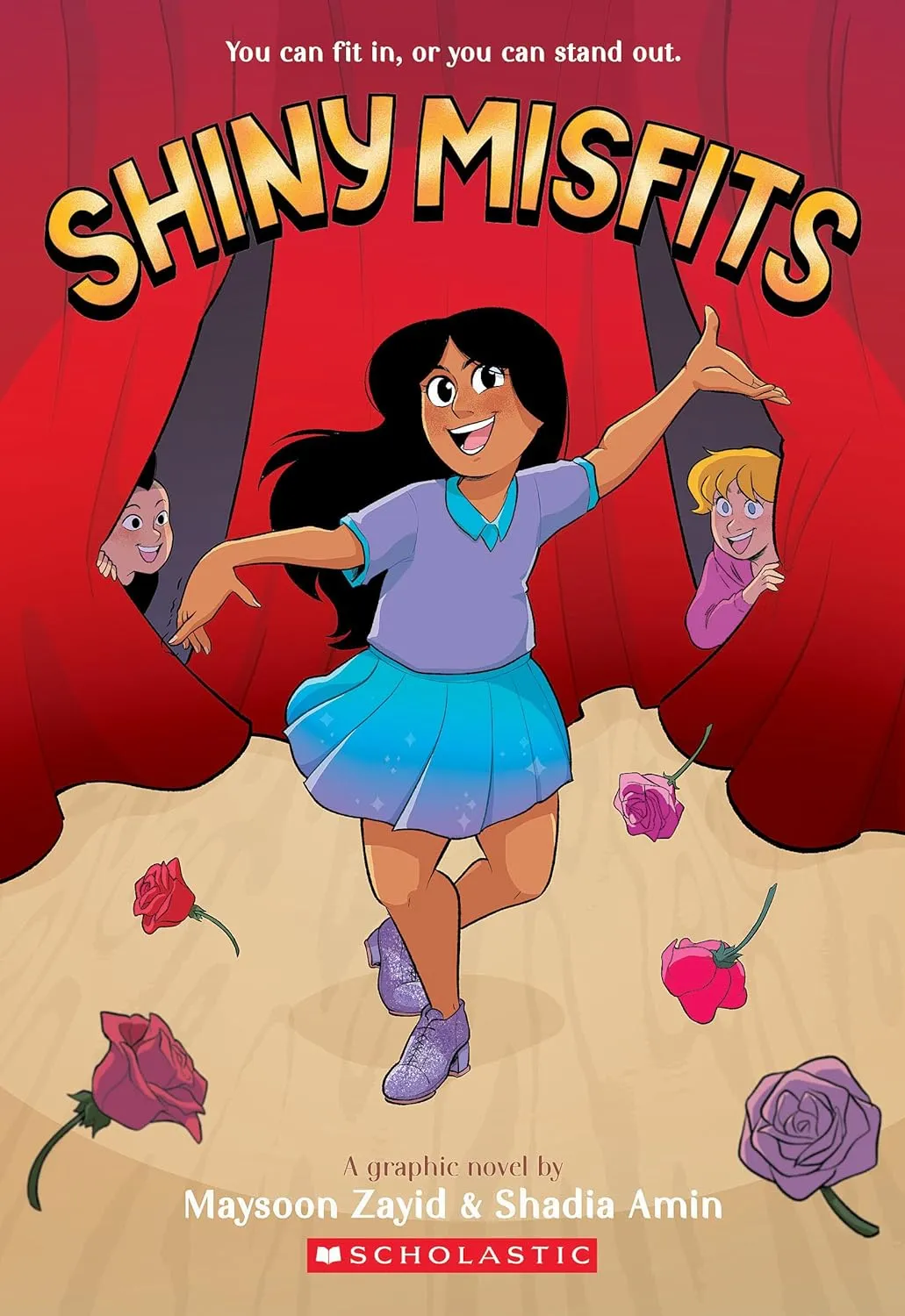 Cover of Shiny Misfits by Maysoon Zayid & Shadia Amin