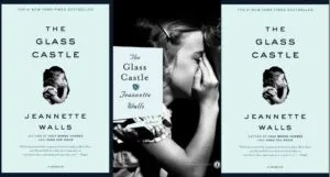 glass castle book cover triptych