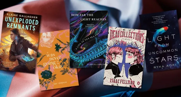 five trans book covers